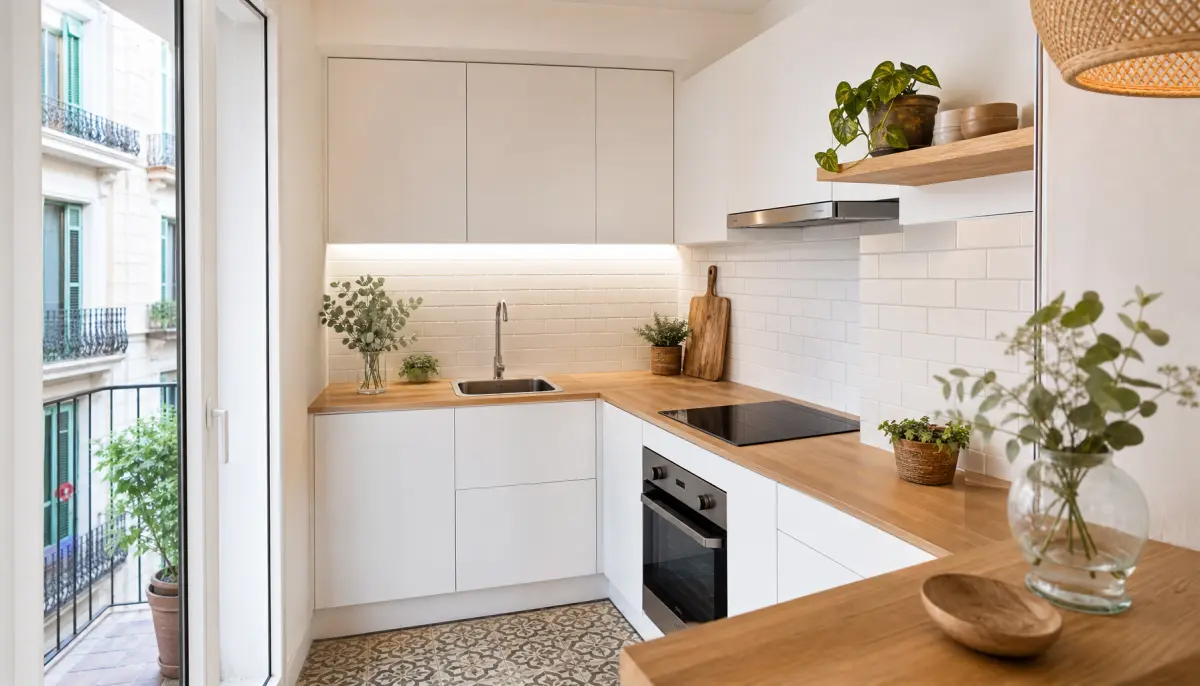 Cocina blanca